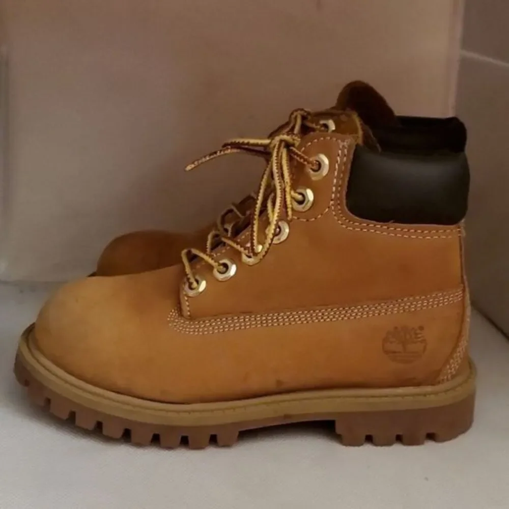 Timberland Boots Shoes Leather Kids Leather Winter Size 10